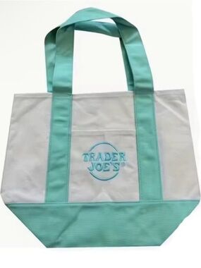 Trader Joes Mini Tote 2026 Release (Mint Green) NWT